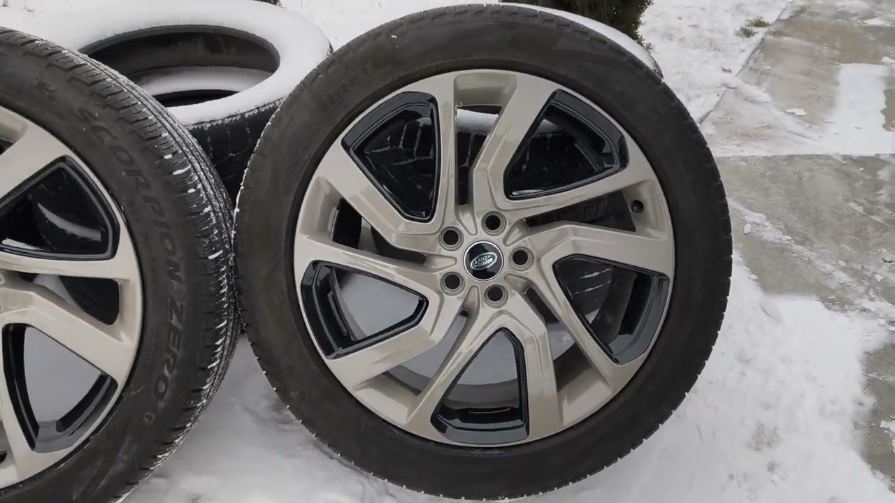 Фарбуваня дисків в два кольори від Land Rover 