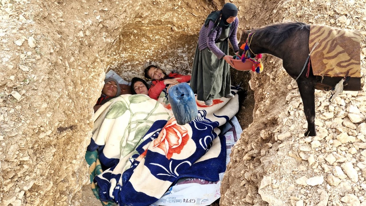 A Widow's Struggle: Family Survival in the Harsh Mountains