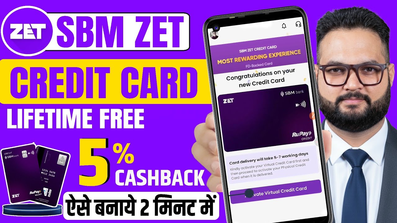 SBM zet credit card - sbm zet credit card apply - sbm zet fd credit card apply - lifetime free