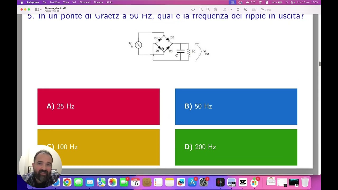 Ripasso sui diodi a giunzione e diodi Zener