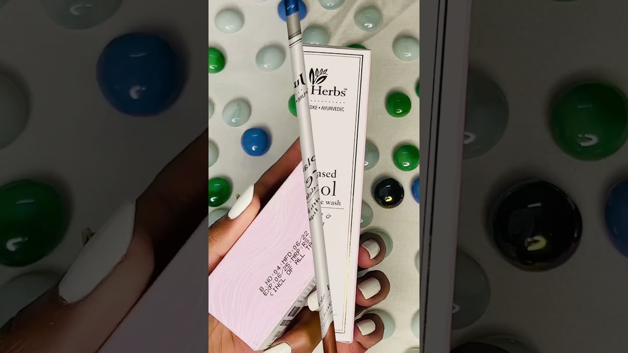 🌿Just Herbs Retinol Face Wash || Just Herbs #shorts #facewash #youtubeshorts