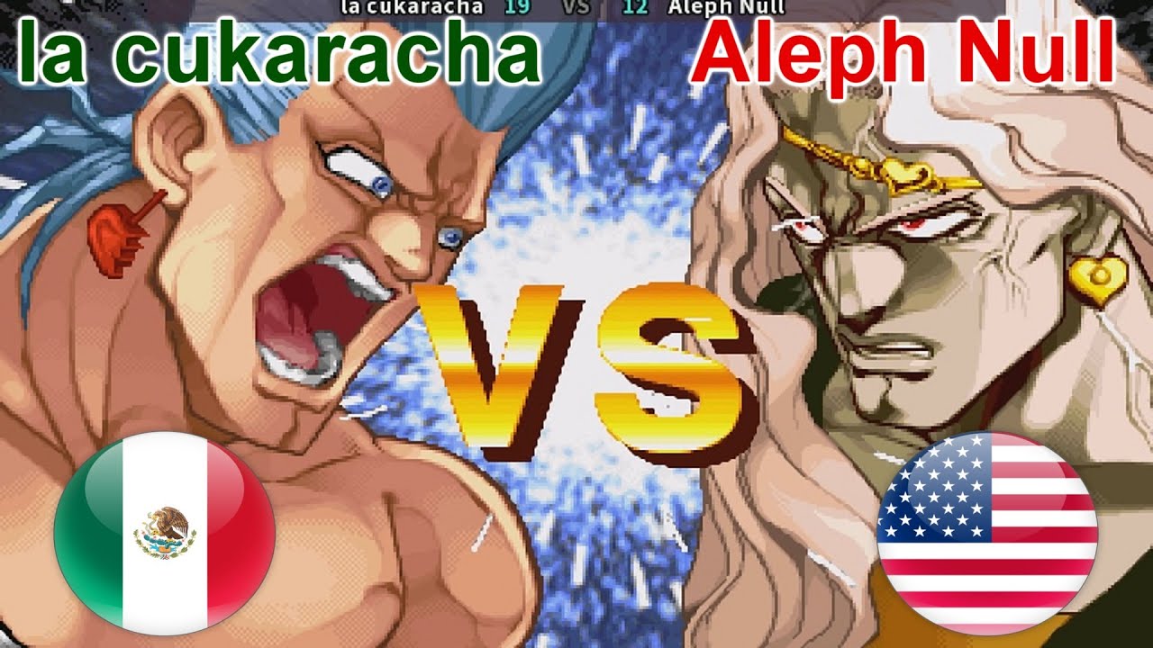 JoJo's Bizarre Adventure - la cukaracha vs Aleph Null