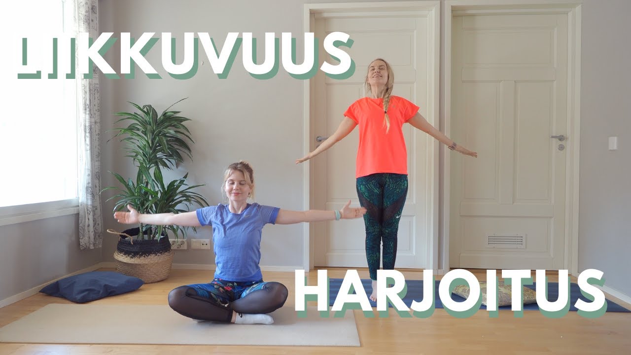 DYNAAMINEN LIIKKUVUUSTREENI, SOPII MYÖS JUOKSIJOILLE | 18 min venyttely kotona