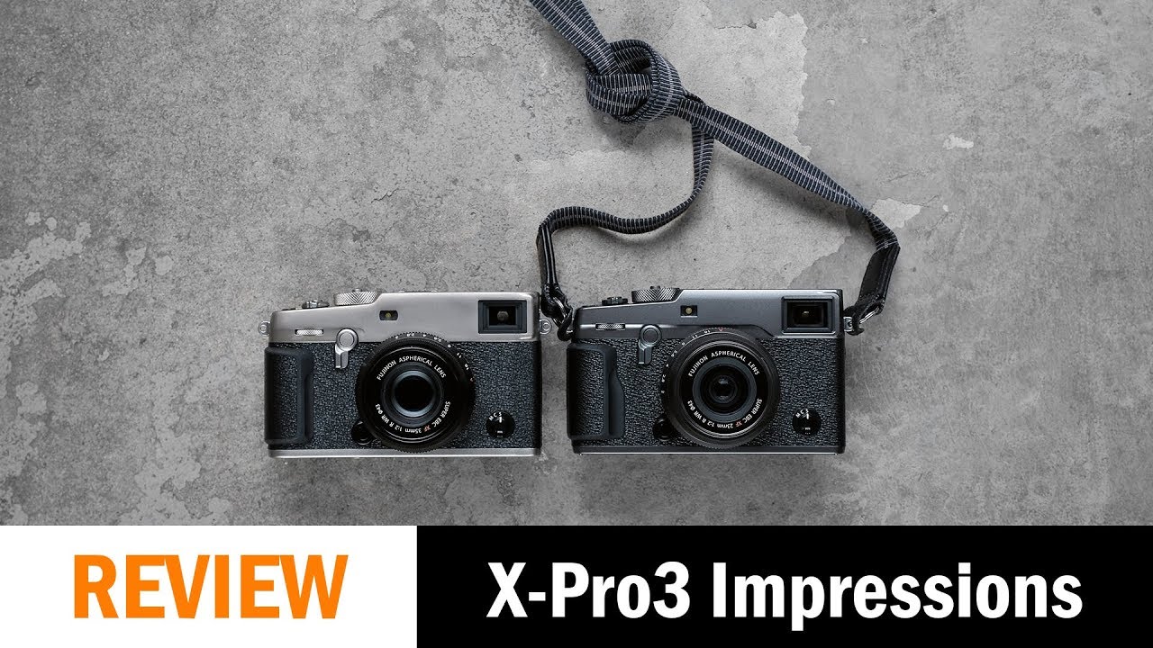 Первые впечатления от съемки: Fujifilm X-Pro3