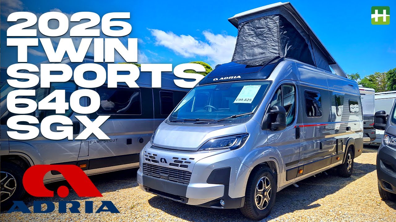 2026 Adria Twin SPORTS 640 SGX | New Campervan Video Tour