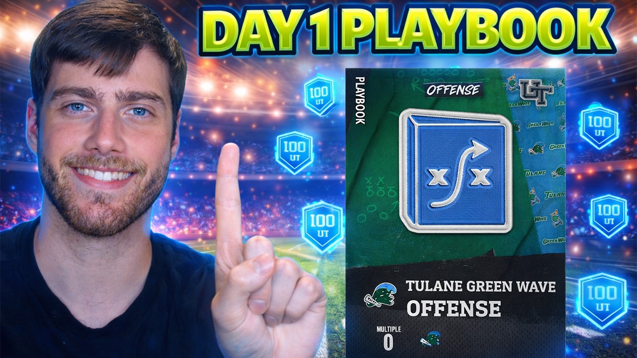 Using Tulane Playbook IN THE GAME OF THE YEAR!