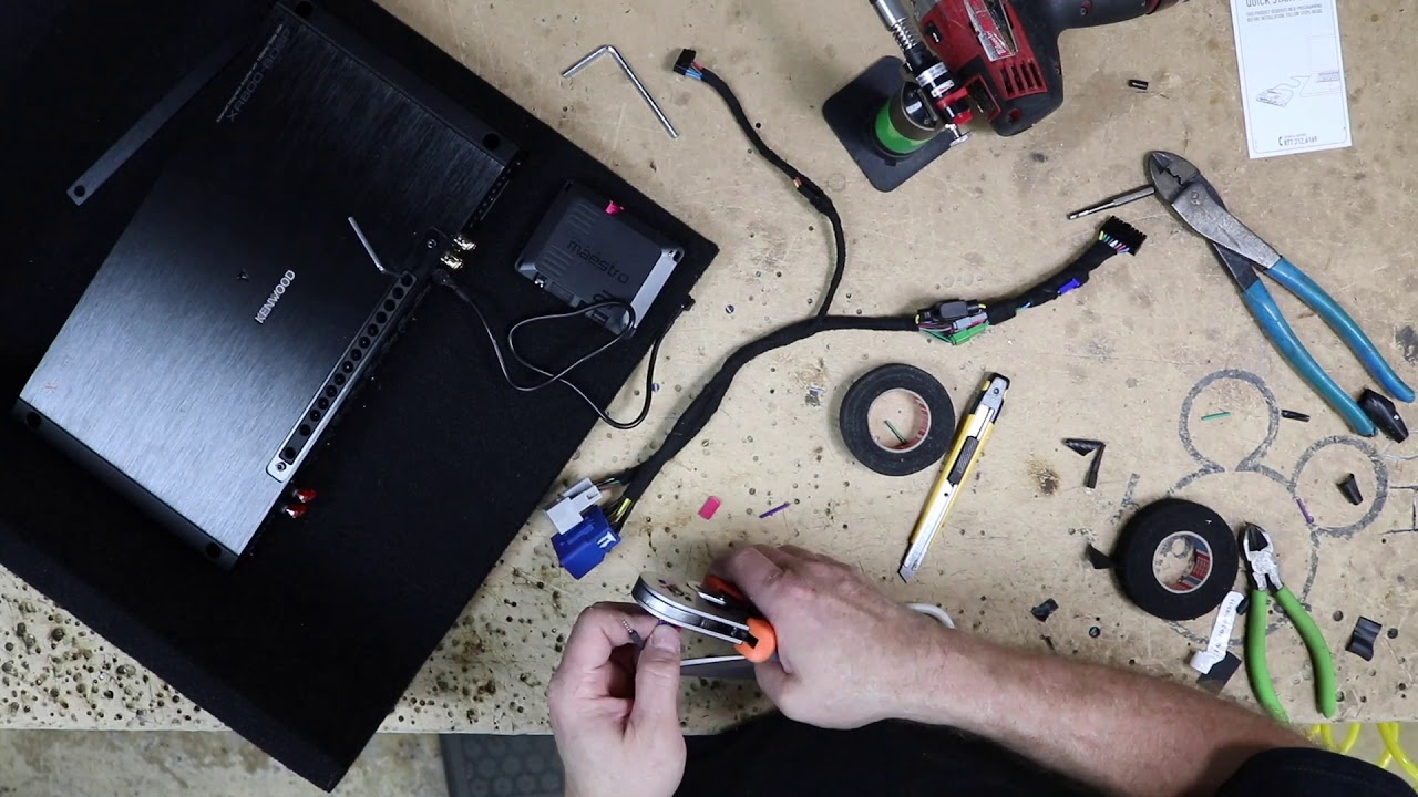 Ford F250 gets a iDatalink AR, Kenwood, and Focal upgrade