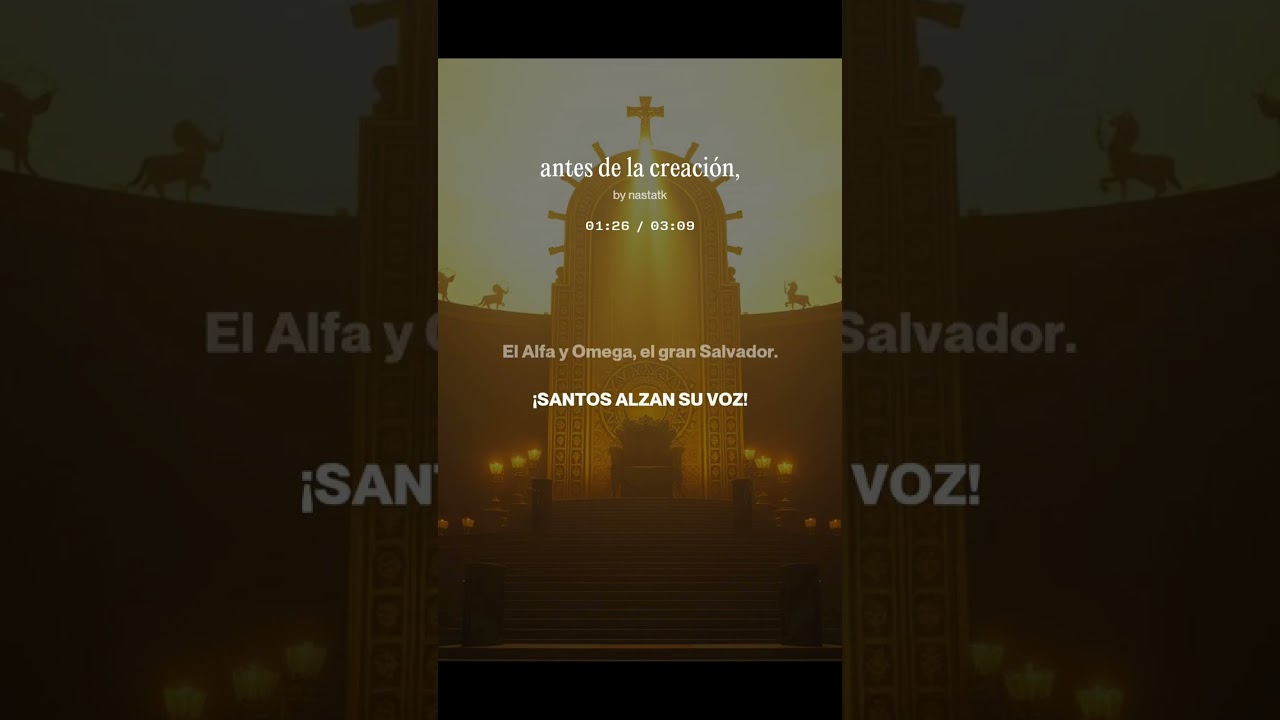 antes de la creación