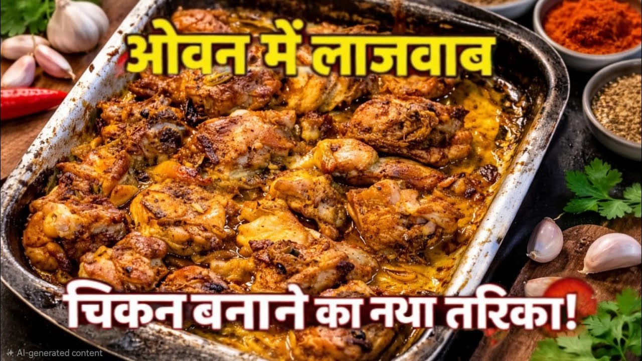 Oven Mein Aisa Chicken Banai 😍 Sab anguli chatate Reh Gaye! | Easy Oven Chicken Recipe 🔥