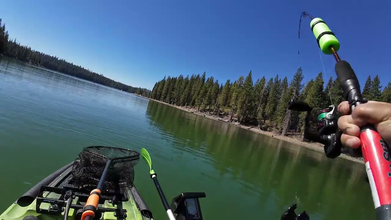 Testing out short rods for the Kayak