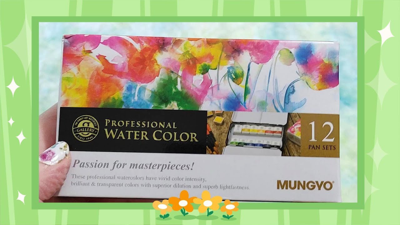 Amazon Unboxing/Mungyo Gallery Watercolor #amazonunboxing #mungyogallery #watercolor #artsupplies