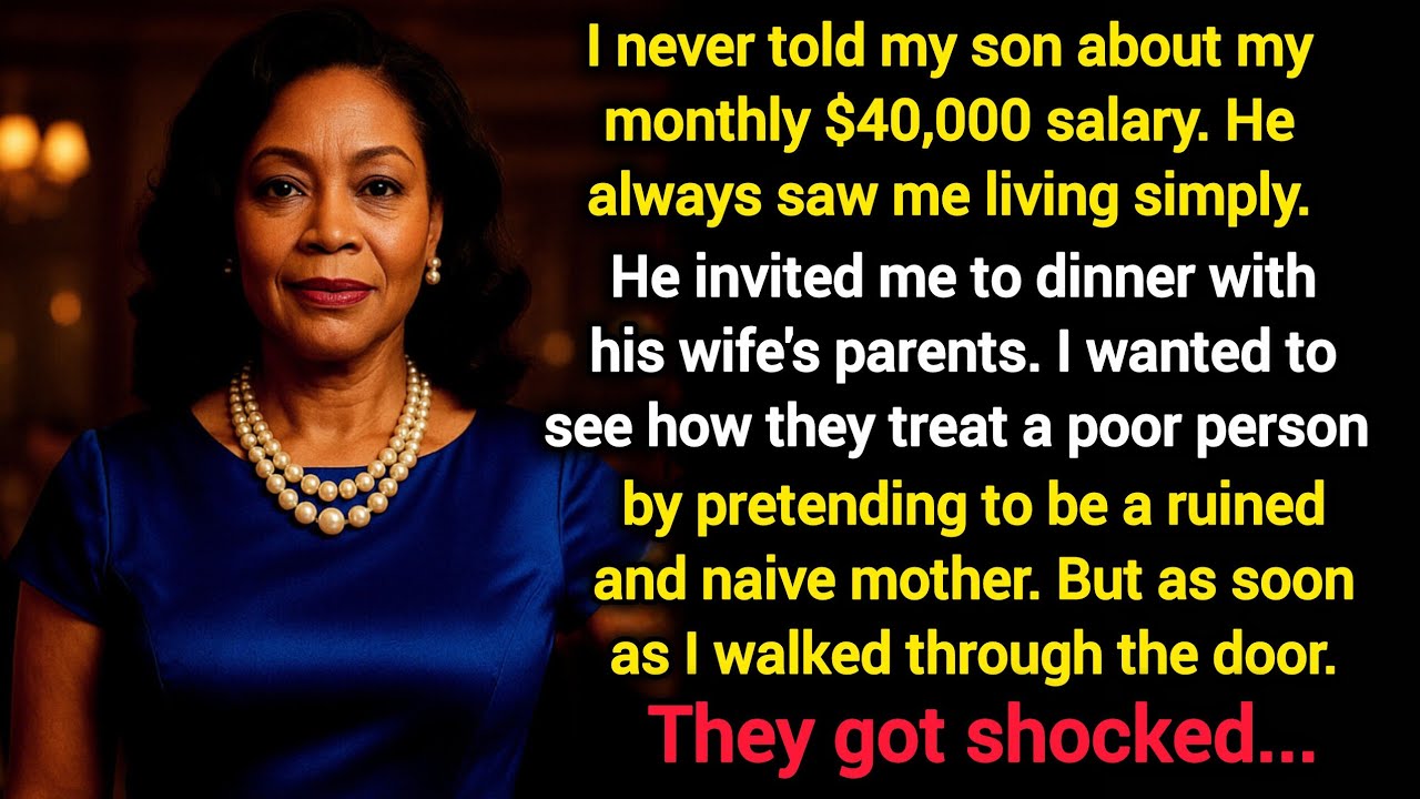 I acted as a poor, naive mother but meeting my daughter-in-law’s family exposed lies...Revenge Story