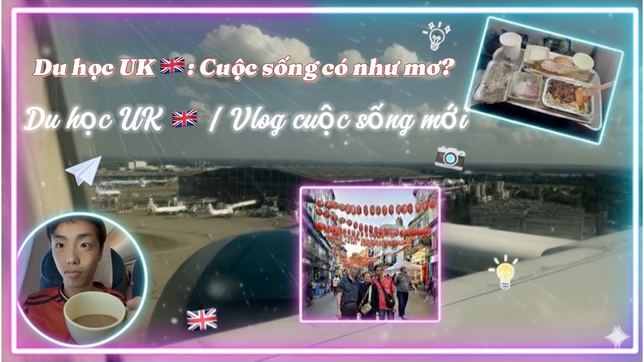 Vlog #1: Hành trình sang UK 🇬🇧 du học | Liệu mình có cô đơn giữa nơi xứ sở sương mù?🌧️| LDL Official
