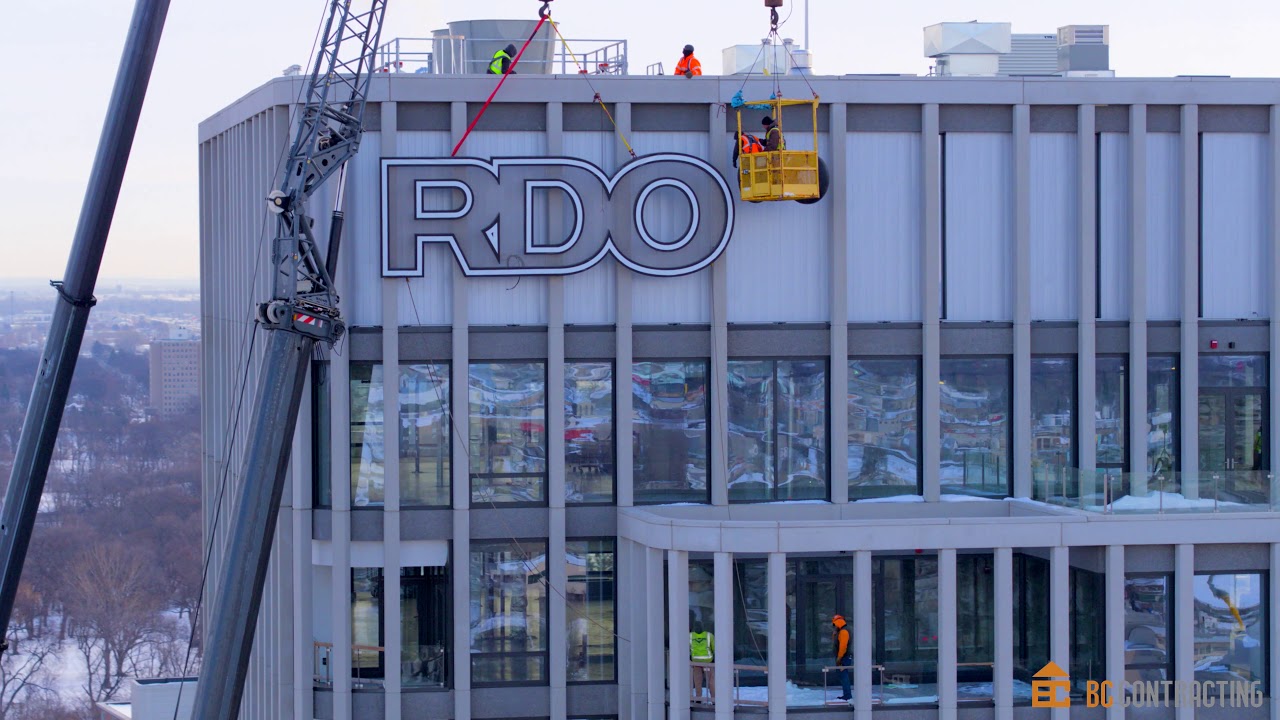 R D  Offutt FSO sign installation