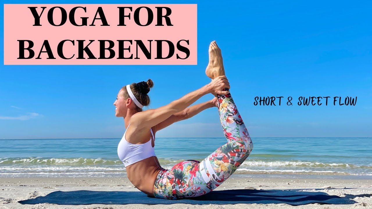 20 min Yoga Backbend Flow | Strengthen your Back and  Improve FLEXIBILITY