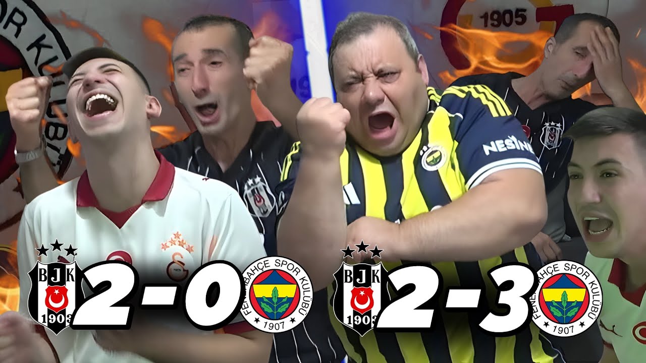 BJKLI ve FBLİ DERBİYİ BİRLİKTE İZLERSE..🔥 | Beşiktaş - Fenerbahçe