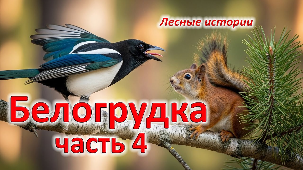 Белочка Белогрудка, часть 4. Из цикла 