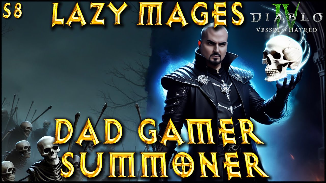 S8 LAZY MAGES Summoner Necromancer Build Diablo 4 VoH