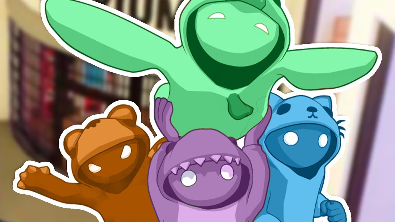 GLI @BertraGaming mi hanno SFIDATO a GANG BEASTS