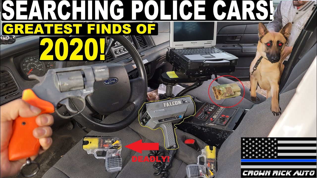 Searching Police Cars Greatest Finds of 2020! | Crown Rick Auto