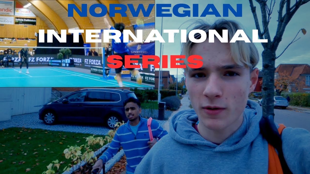 FIRST international badminton tournament was WILD (norway vlog)