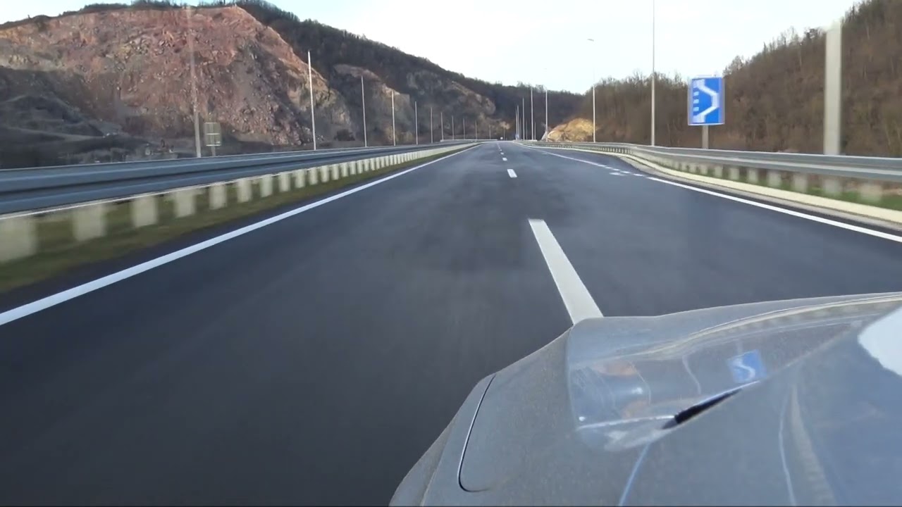 22.12.23. Prva vožnja deonicom brze saobraćajnice Iverak Lajkovac od petlje Divci do petlje Lajkovac