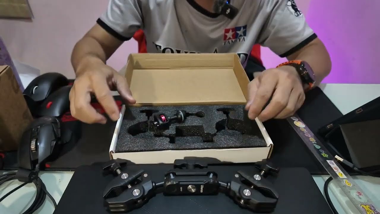 Ulanzi​ C017​  Dual​ Clamp ตัวจับ​ สองทาง​ โลหะแข็งแรงมาก😃👍
