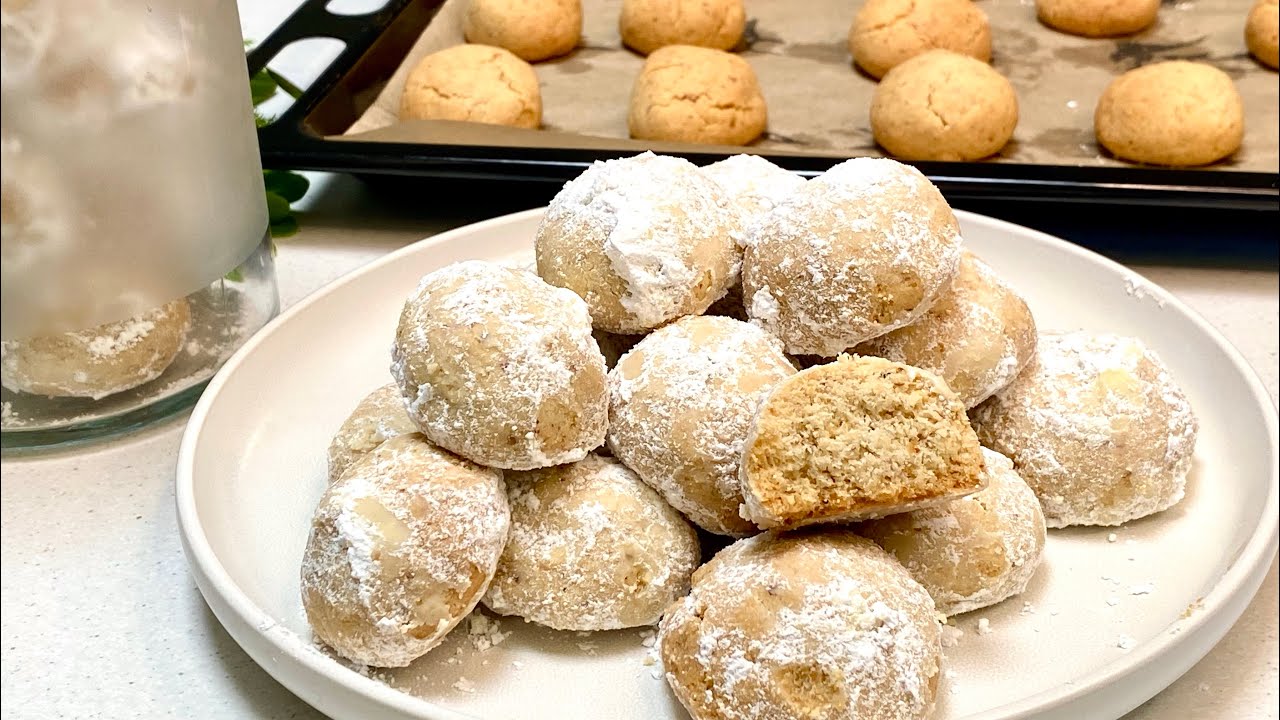 Walnut Cookies | Simple and delicious homemade cookies | No Eggs 