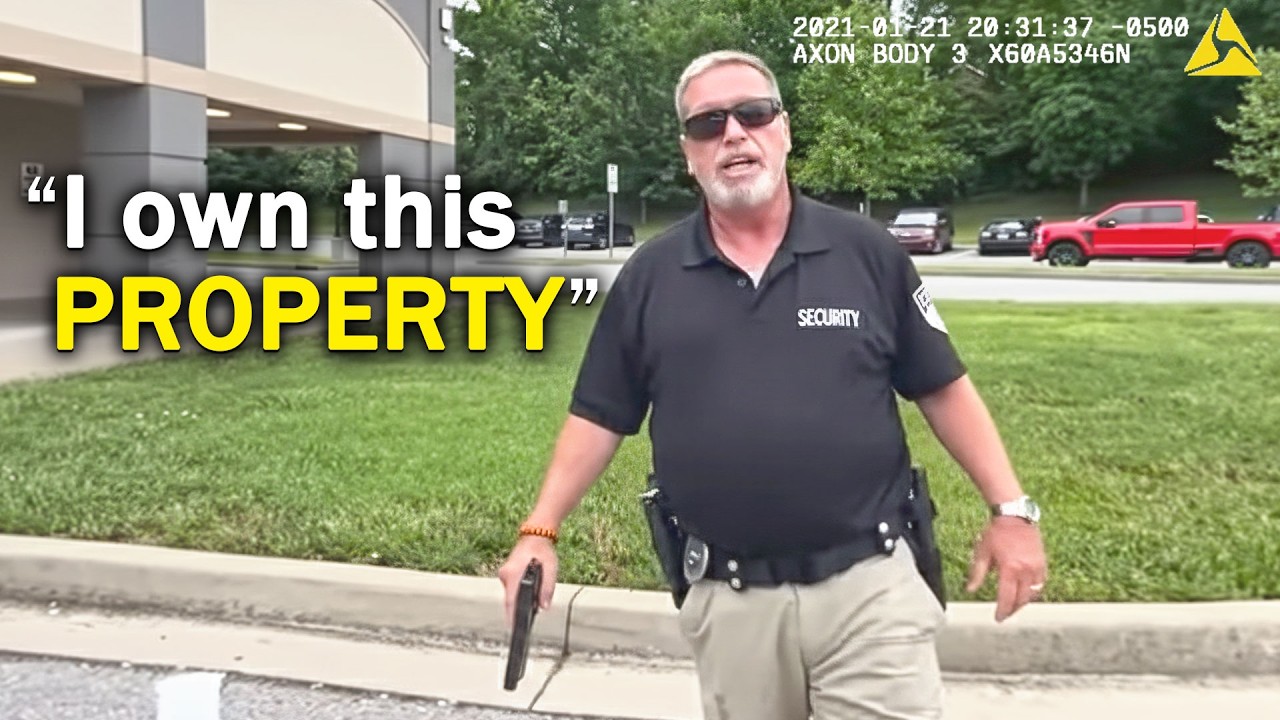Security Guard Tries to Stop Auditor From Filming, Gets OVERRULED by Sheriff's Deputies