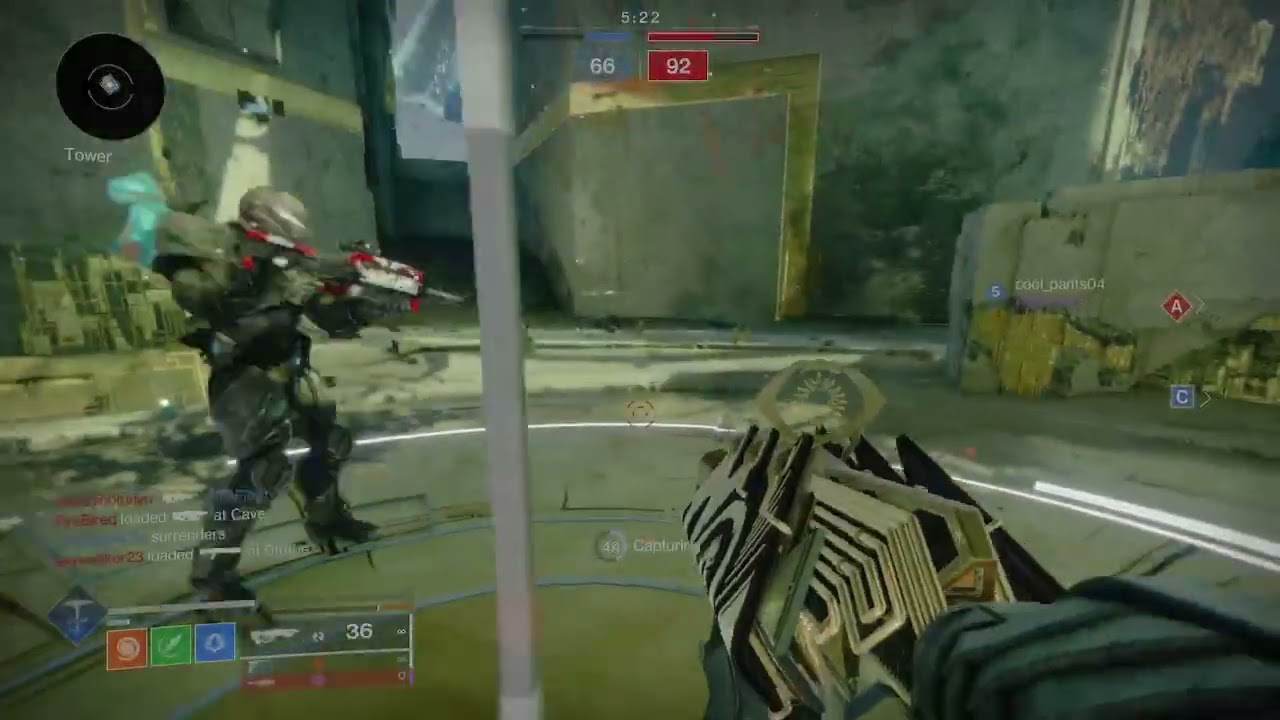 PVP. I'm. Scared using my hunter