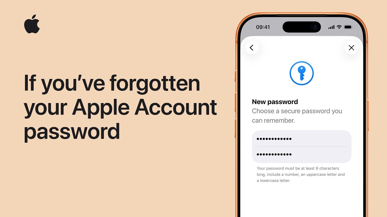 What to do if you&rsquo;ve forgotten your Apple Account password | Apple Support