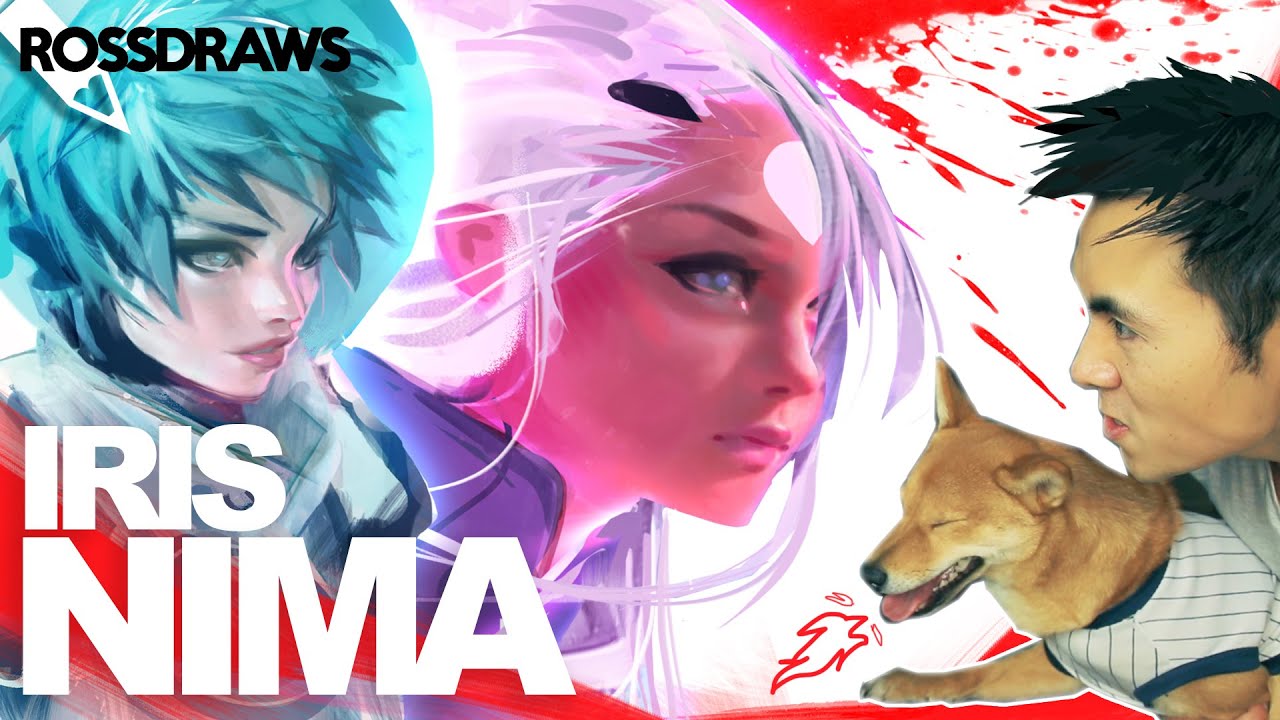RossDraws NIMA and IRIS! (Original Characters)