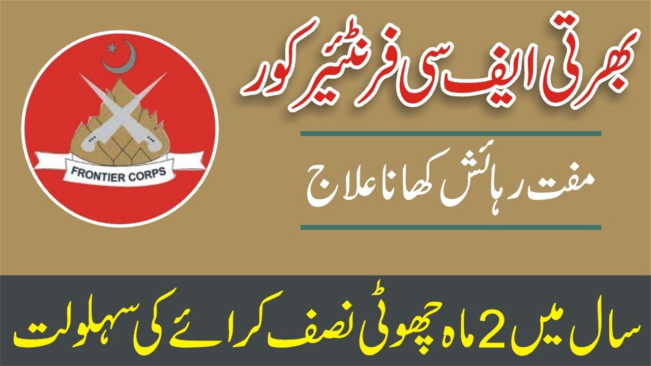 FC Jobs 2026 | Frontier Corps South Balochistan Recruitment 2026 Batch 77 | FC Soldier Clerk Jobs