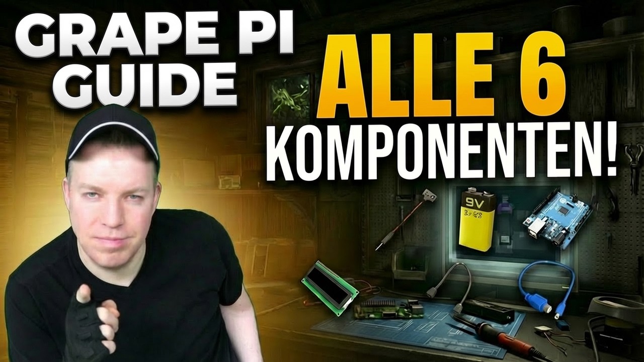 The Gold River Project - Fundort aller 6 Komponenten für den Grape Pi Override Device + Anleitung!