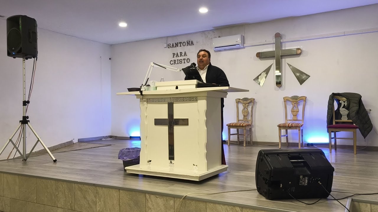 🚨Culto de santa cena ..predica pastor cefas. Apocalipsis 4:1 iglesia de Santoña 18/1/2026🚨