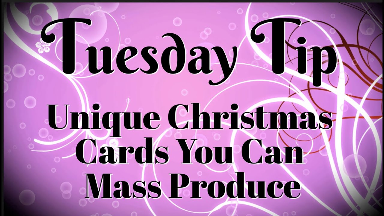 Unique Christmas Cards You Can Mass Produce