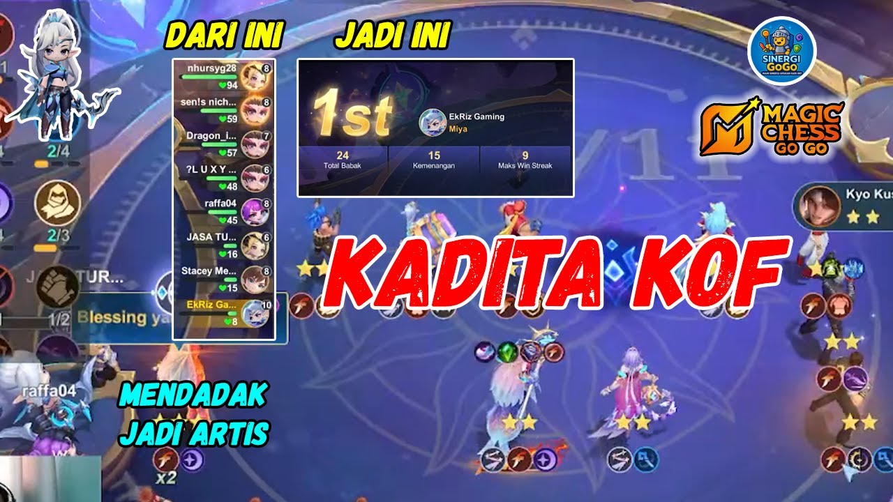 Kukira Tamat… Ternyata Comeback! 🔥 8 → 1 | Magic Chess Go Go S4