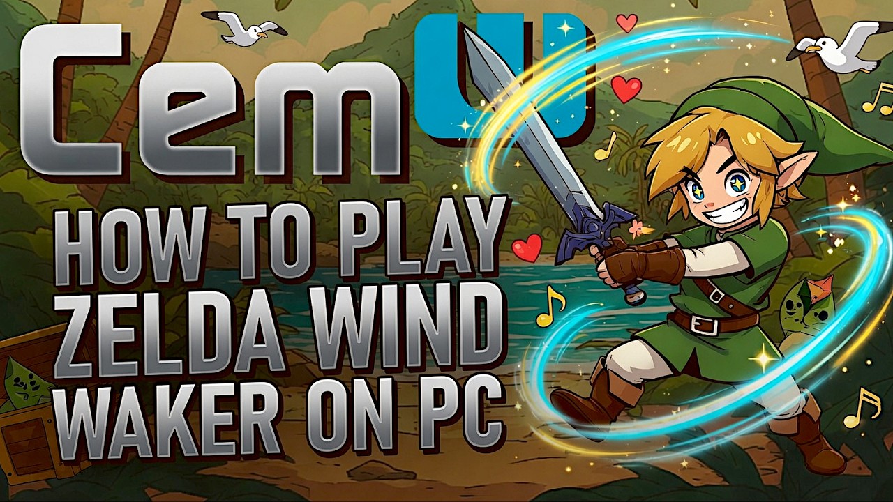 Как играть в Zelda Wind Waker на ПК с Windows (полное руководство по настройке эмулятора CEMU)