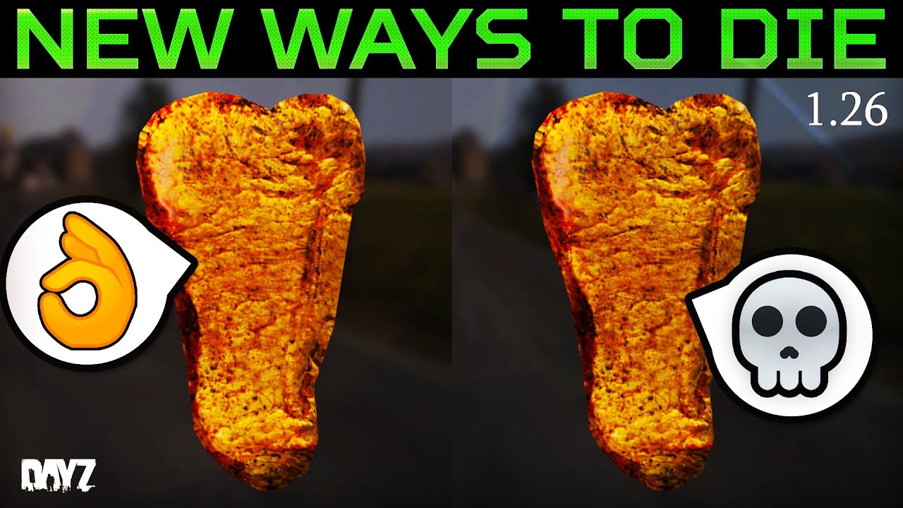 Surviving Infected Meat & Heavy Metal Poisoning in DayZ 1.26