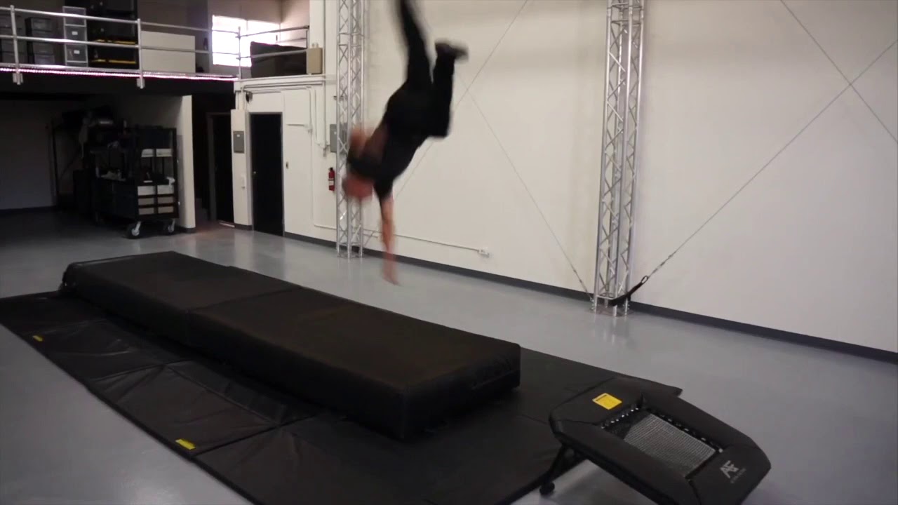 Action Factory Collapsible Mini Tramp Demo