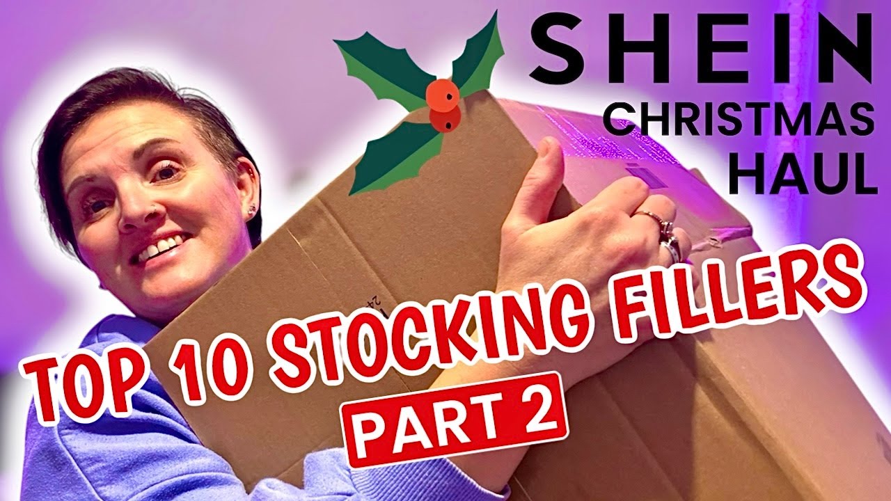 ** TOP 10 STOCKING FILLERS FROM SHEIN Part 2 ** | SHEIN Christmas GIFT HAUL 2024