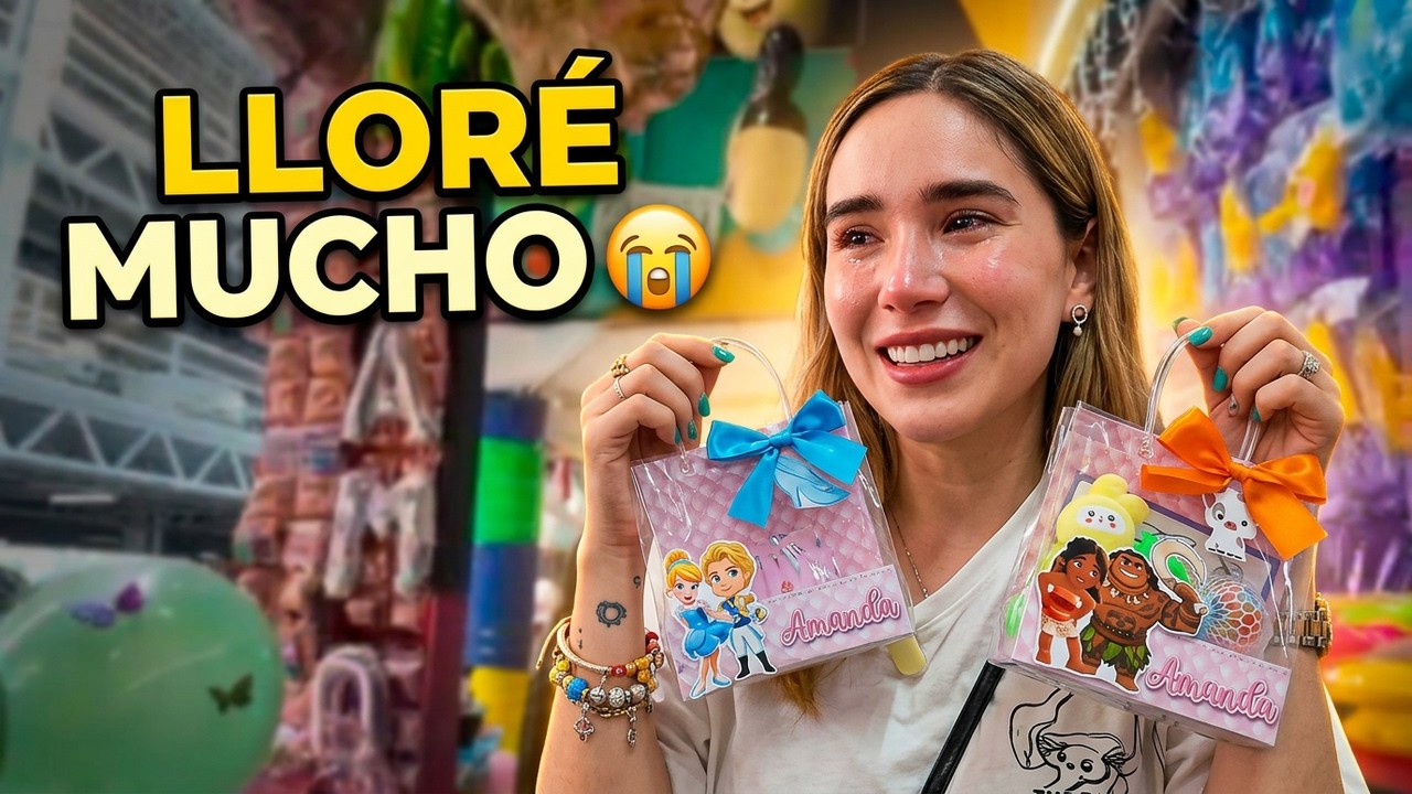 PREPARANDO la FIESTA DE AMANDA | NO DAREMOS DULCES 🥲 | Los Molina