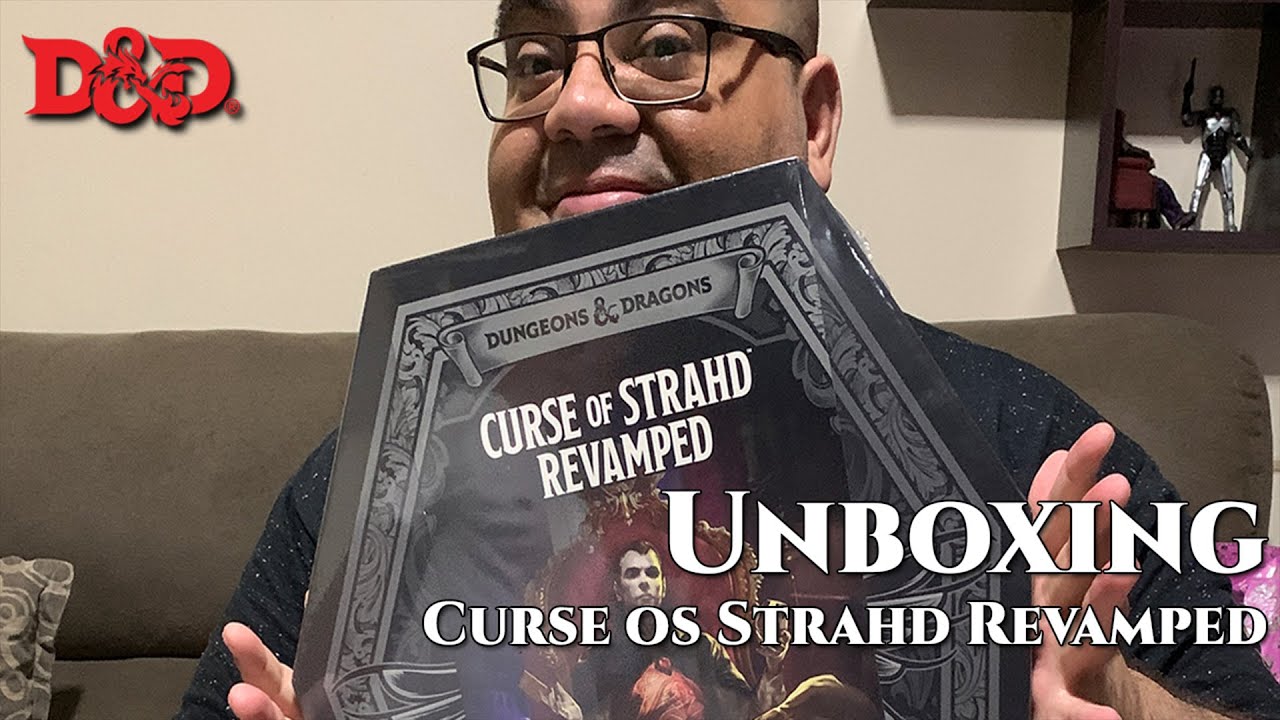 Unboxing da edição Revamped de Curse of Strahd