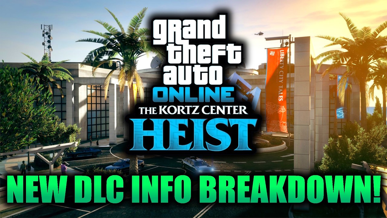 GTA Online NEW KORTZ CENTER HEIST DLC INFO BREAKDOWN! (Art Studio Upgrade, Collector Program & More)