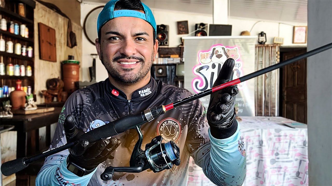 Kit Completo de Pesca Custo Beneficio da Shopee, Molinete e Vara baratas !!!