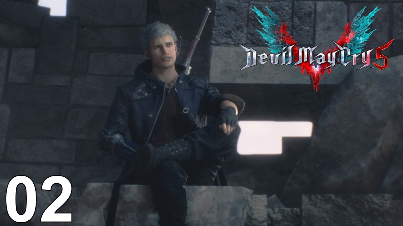 Walka z Goliatem 😥... Devil May Cry 5 [#2]