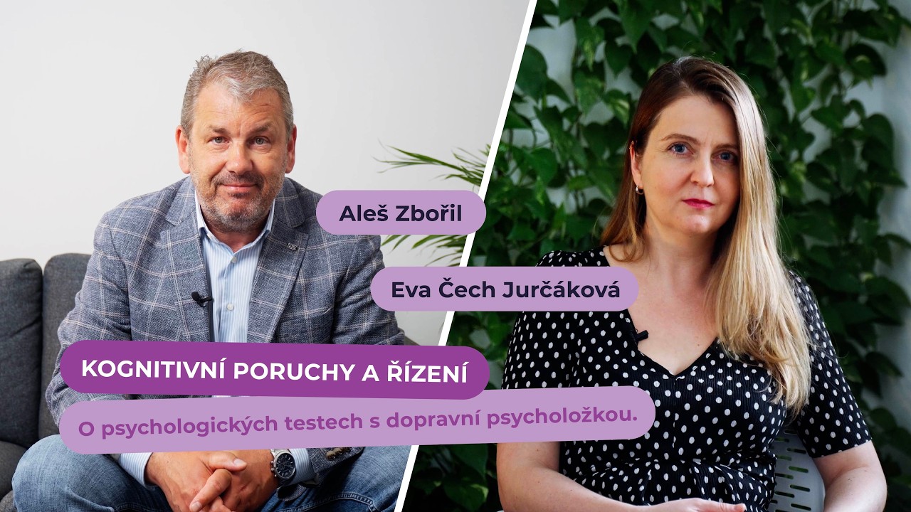 Jak kognitivn&iacute; poruchy ovlivňuj&iacute; ř&iacute;zen&iacute;? | shrnut&iacute; + rozhovor | Ale&scaron; Zbořil & Eva Čech Jurč&aacute;kov&aacute;