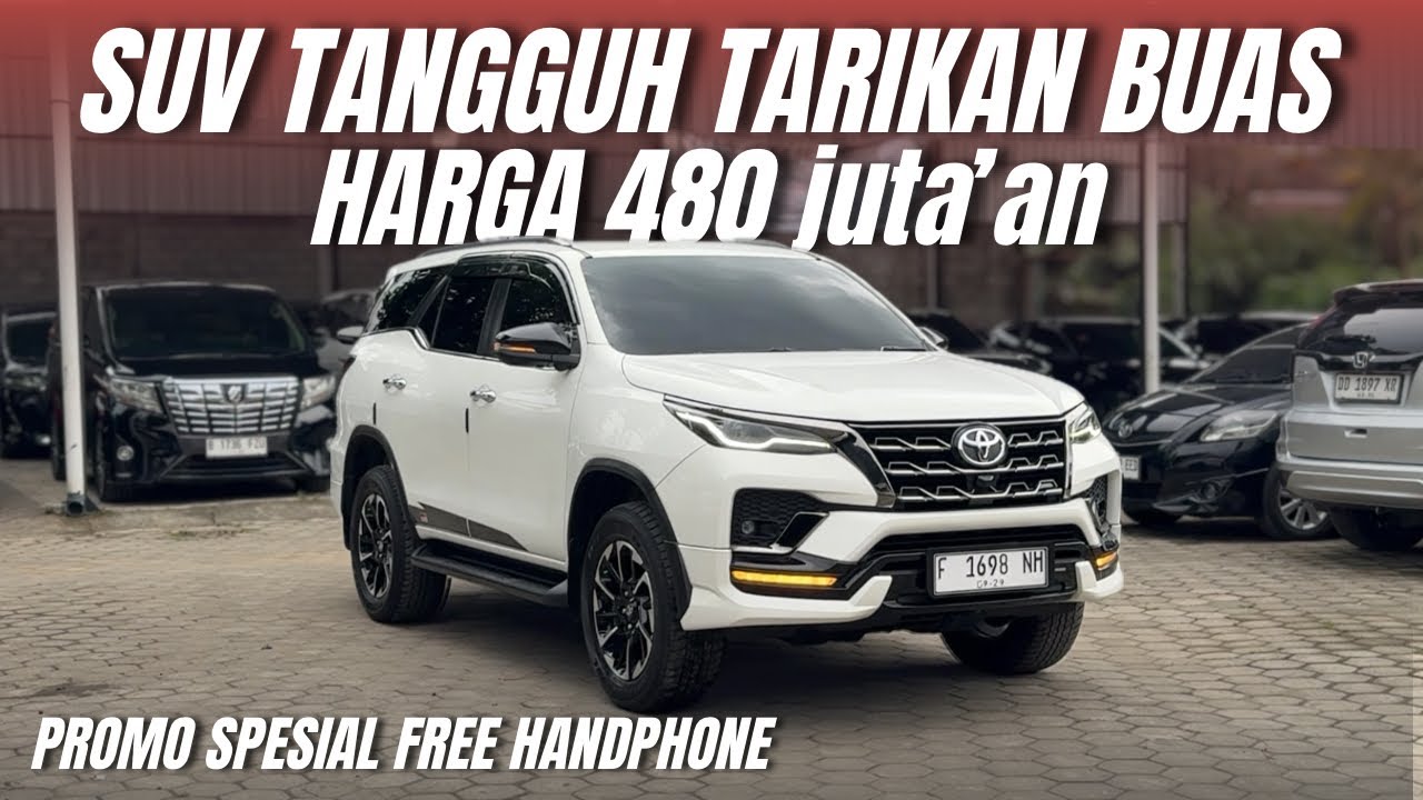 FORTUNER GR 2.8 2022 MATIC‼️|| REVIEW FOR SALE || JUAL BELI MOBIL MURAH || GARASI NAP