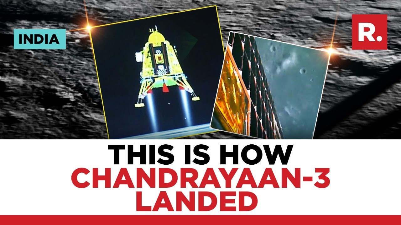 From Soft landing on moon to exploring Lunar surface, Watch Chandrayaan 3's historic touchdown