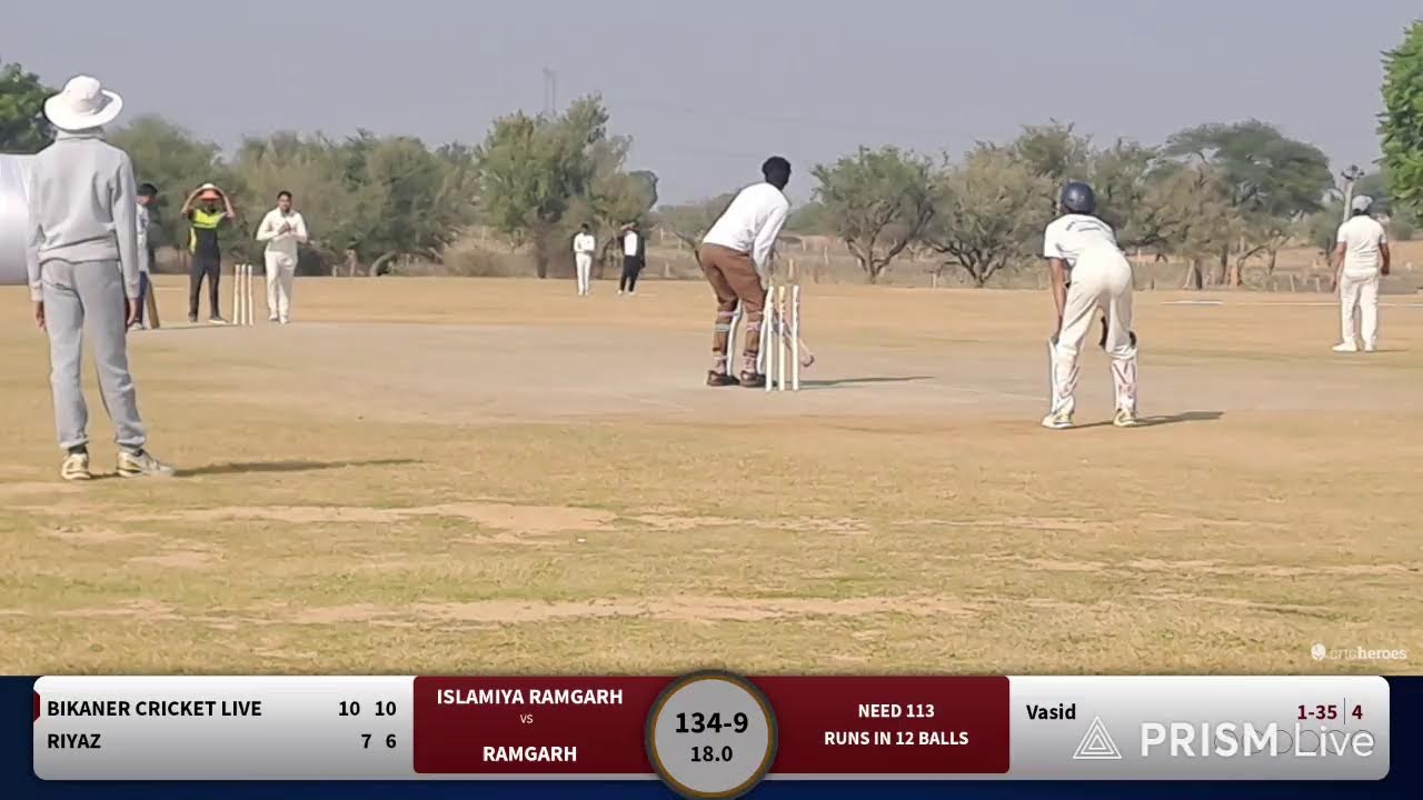 islamiya ramgarh vs Ramgarh round 1 match no 4 #trending#live #cricket#sandeepramdevra